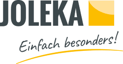 Darstellung des JOLEKA Logos mit Claim