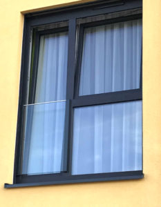 Absturzsicherung bodentiefe Fenster