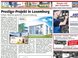 Bauprojekt Leudelange