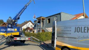 JOLEKA Baustelle Fenstersanierung