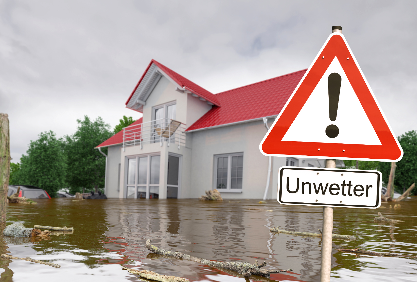 Hochwasser Schutztüren