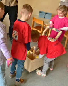 Projekttag Schreiner Handwerk Kita Hillesheim