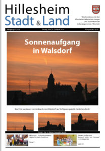 Cover des Mitteilungsblattes aus Hillesheim