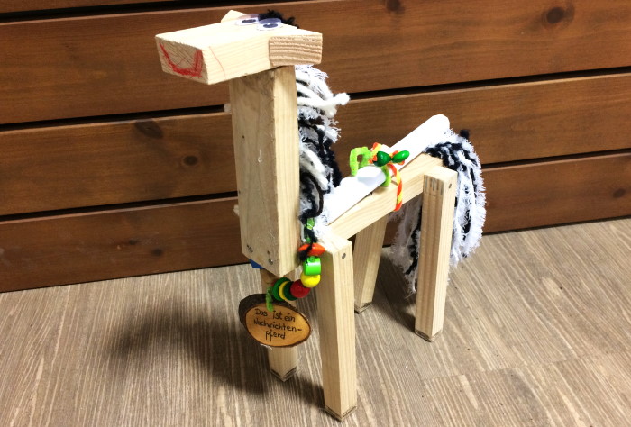 Nachrichten-Pferd der KiTa Pelm Nachrichten-Pferd der KiTa Pelm