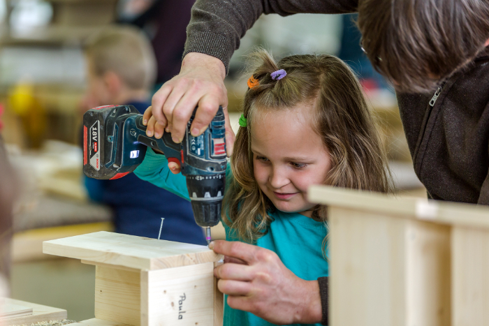 Projekttag Handwerk im Hause JOLEKA