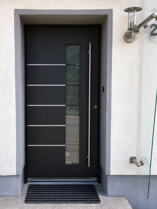 Haustür Familie Hoff nachher Haustür Familie Hoff nachher