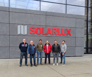 Montageschulung bei Solarlux