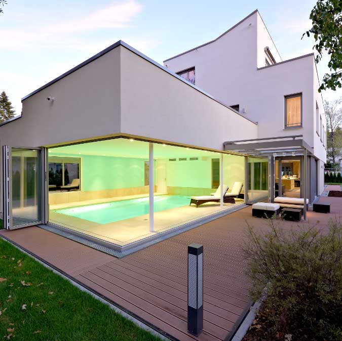 solarlux-glas-faltwand-q Verglasung über Eck